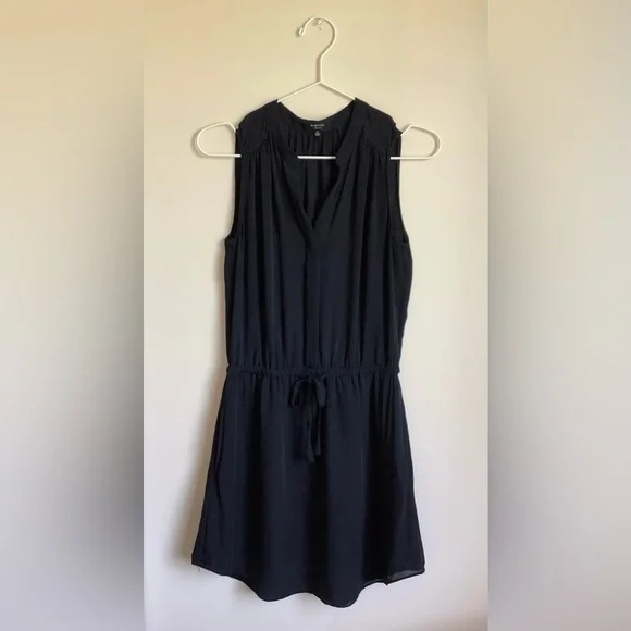 Aritzia Babaton 100% silk mini dress - black size XS - Picture 3 of 6